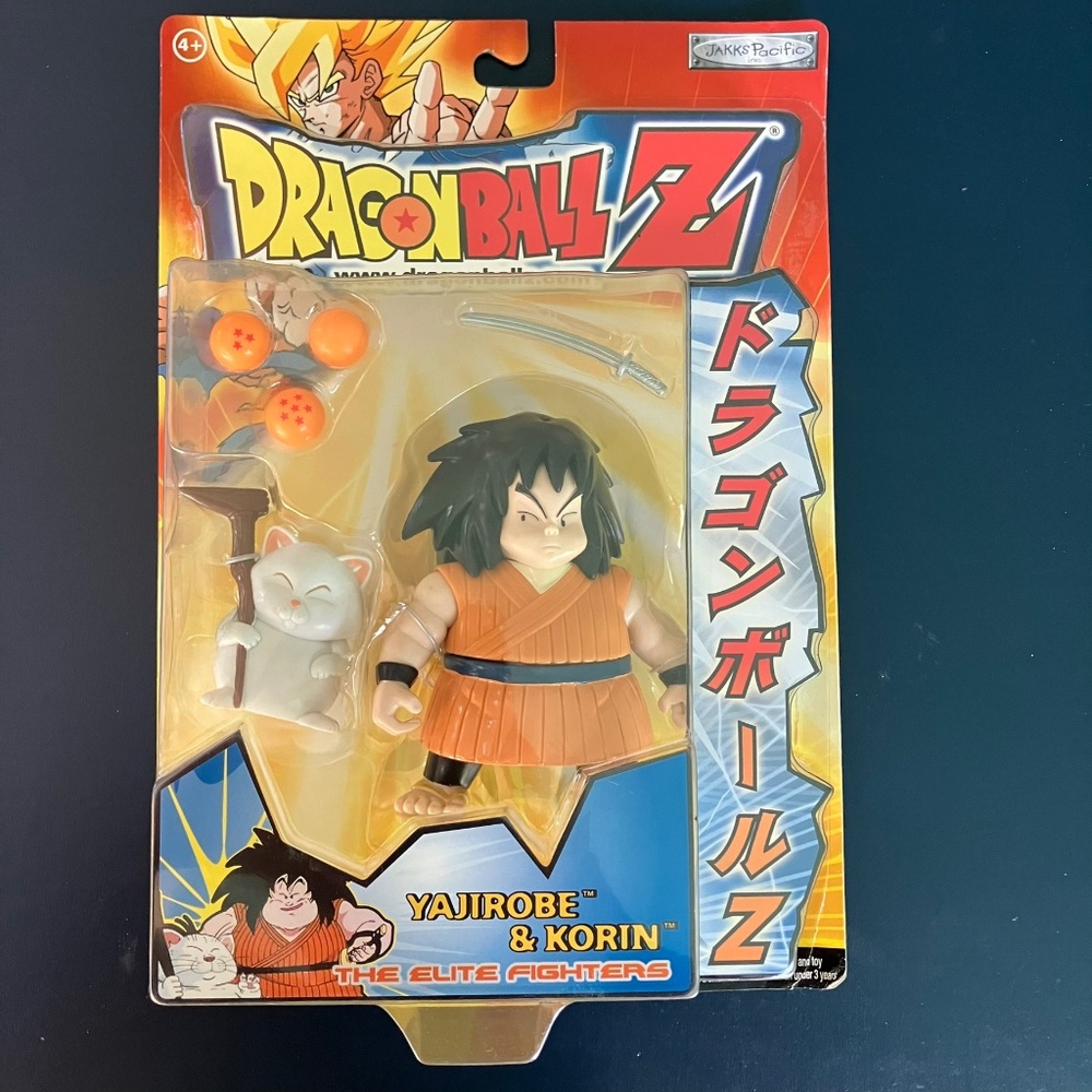 Dragonball Z - The Elite Fighters Yajirobe & Korin - Jakks Pacific 2003 - Rare